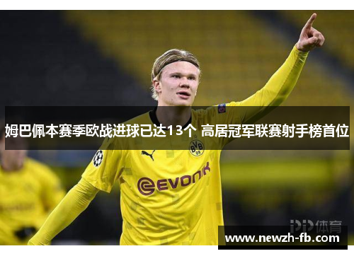 姆巴佩本赛季欧战进球已达13个 高居冠军联赛射手榜首位 姆巴佩本赛季欧战进球已达13个 高居冠军联赛射手榜首位